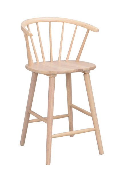 CARMEN Bar Chair Set of 2 – white wash – 7