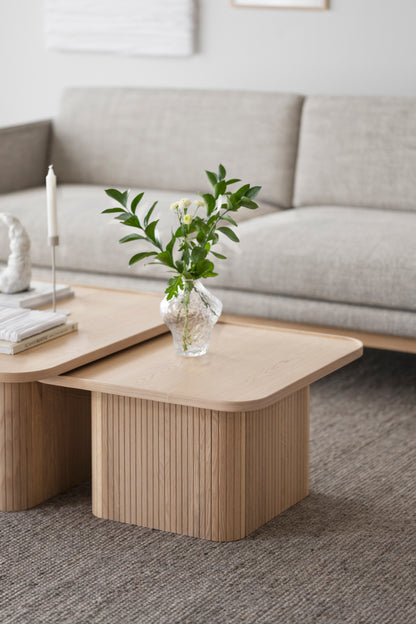 SULLIVAN Coffee Table 60CM & 80CM – Small – 60 x 60 cm / Black Oak – 3