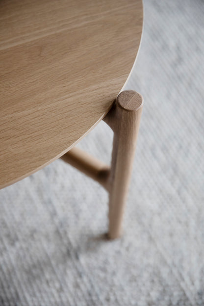 HOLTON Round Coffee Table Ø62 CM & Ø87 CM – Small – Ø62 cm – 4