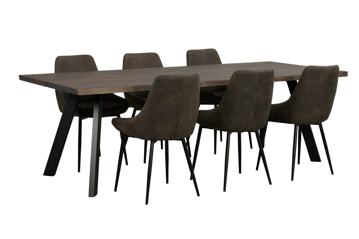 FRED Smoked Oak Dining Table 240CM – Default Title – 5