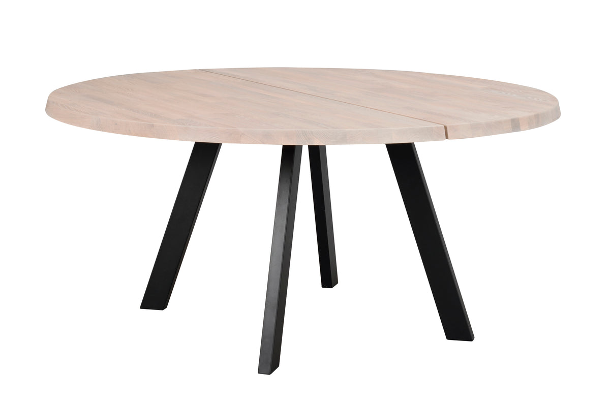 FRED Round Oak Dining Table 160CM – Default Title – 1