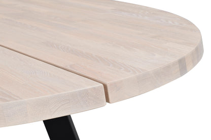FRED Round Oak Dining Table 160CM – Default Title – 8