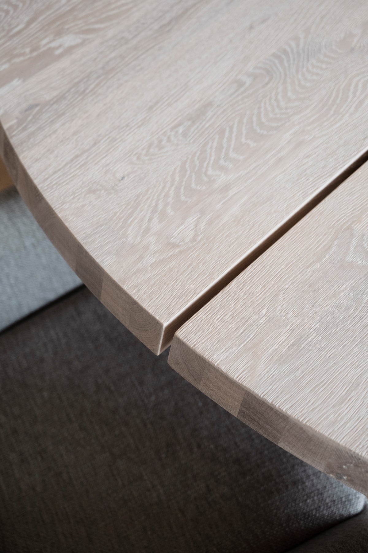FRED Round Oak Dining Table 160CM – Default Title – 6