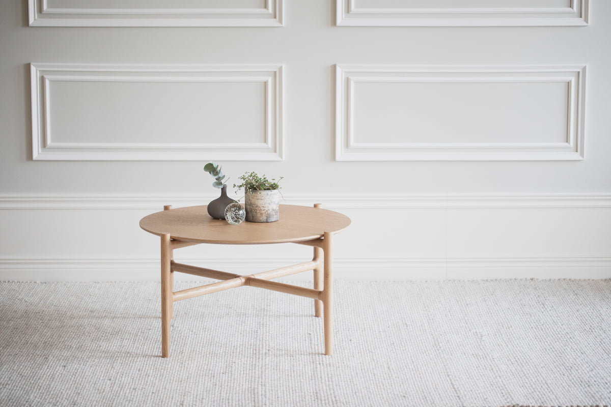 HOLTON Round Coffee Table Ø62 CM & Ø87 CM – Medium – Ø87 cm – 2