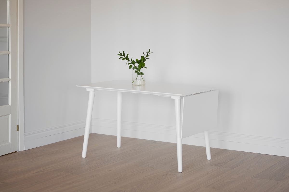 LOTTA Drop-Leaf Dining Table 80 CM & 120 CM – Large – 120 x 80 cm – 3