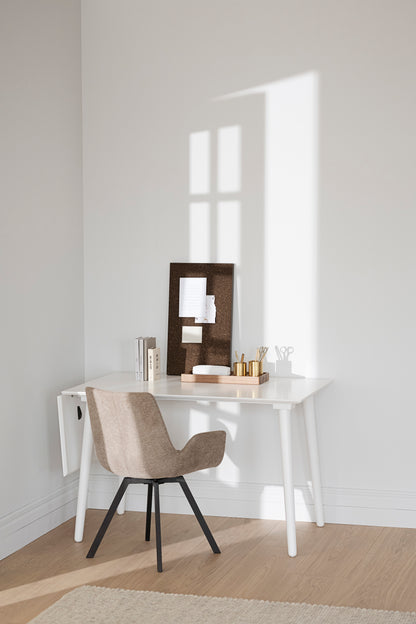 LOTTA Drop-Leaf Dining Table 80 CM & 120 CM – Large – 120 x 80 cm – 2