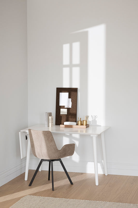 LOTTA Drop-Leaf Dining Table 80 CM & 120 CM – Large – 120 x 80 cm – 2