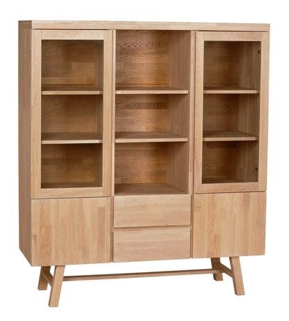 BROOKLYN Oak Vitrine 130 CM – Oak – 5