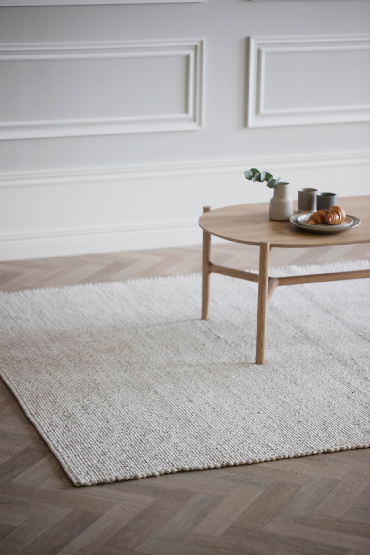 AUCKLAND Carpet – Medium – 200 x 290 cm / nature wool – 4