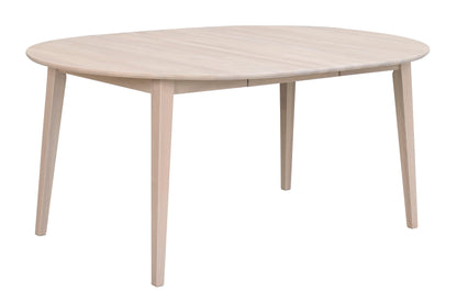 FILIPPA Round Extending Table 120CM/165CM/210CM – Standard Extending Table 120CM/165CM / Whitewashed oak – 9