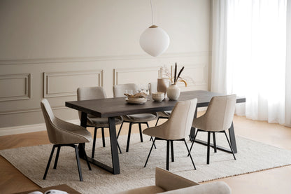 BROOKLYN U Legs Smoked OAK Dining Table 220/320CM – Dining table – 2