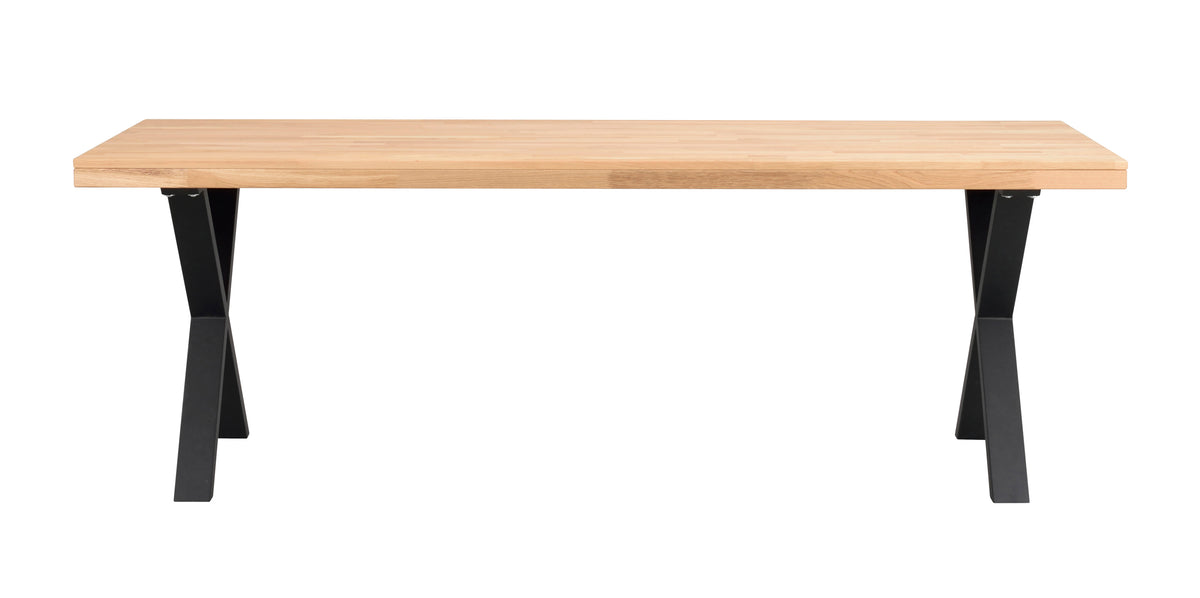 BROOKLYN X Legs Oak Dining Table 220/320CM – Dining table – 1