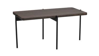 SHELTON Coffee Table 95CM & 145CM – Small – 95 x 50 cm / brown ash/black metal – 4