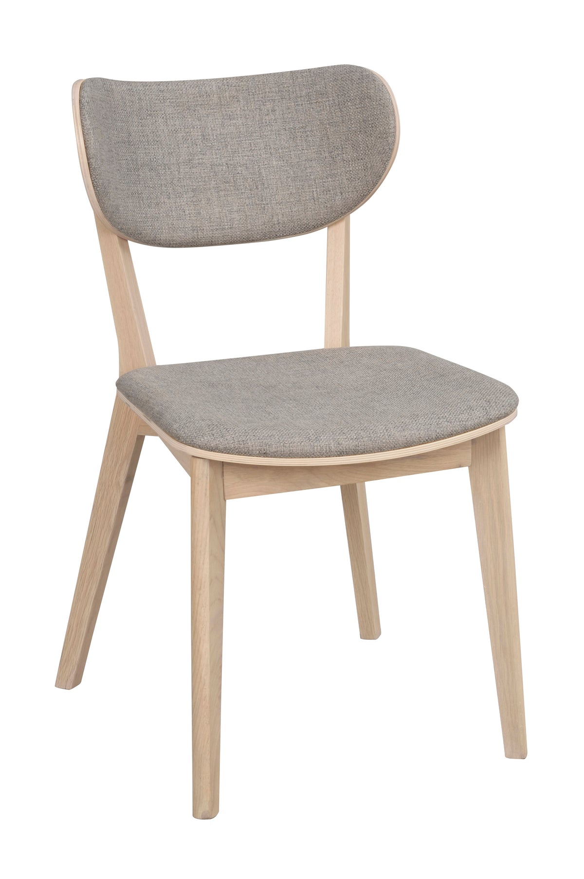 KATO Set of 2 Whitewashed Chairs – whitewash oak/light grey fabric – 7