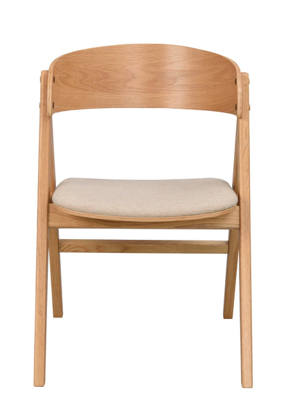 WATERTON Set of Armchairs – Oak / Set of 2 chairs – 1