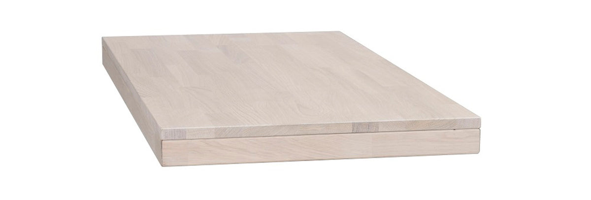 BROOKLYN Extension Plate 50CM – oiled whitewash oak – 1