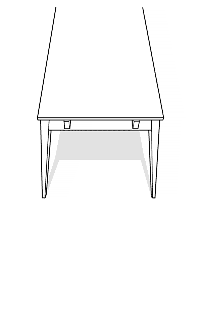 BROOKLYN Extension Plate 50CM – lacquered oak – 7