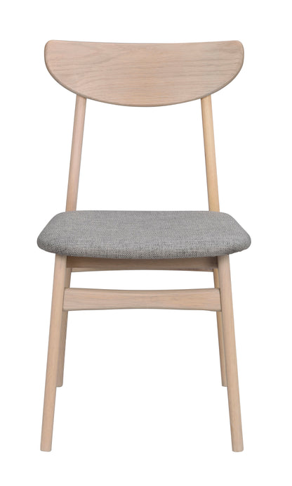 RODHAM Set of 2 Chairs – white wash oak/light grey – 1