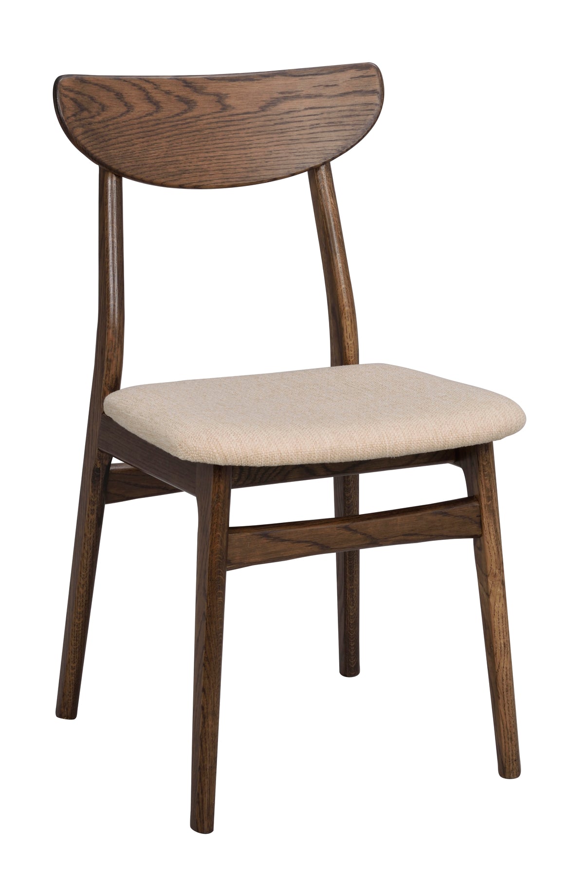 RODHAM Set of 2 Chairs – brown oak/beige – 8