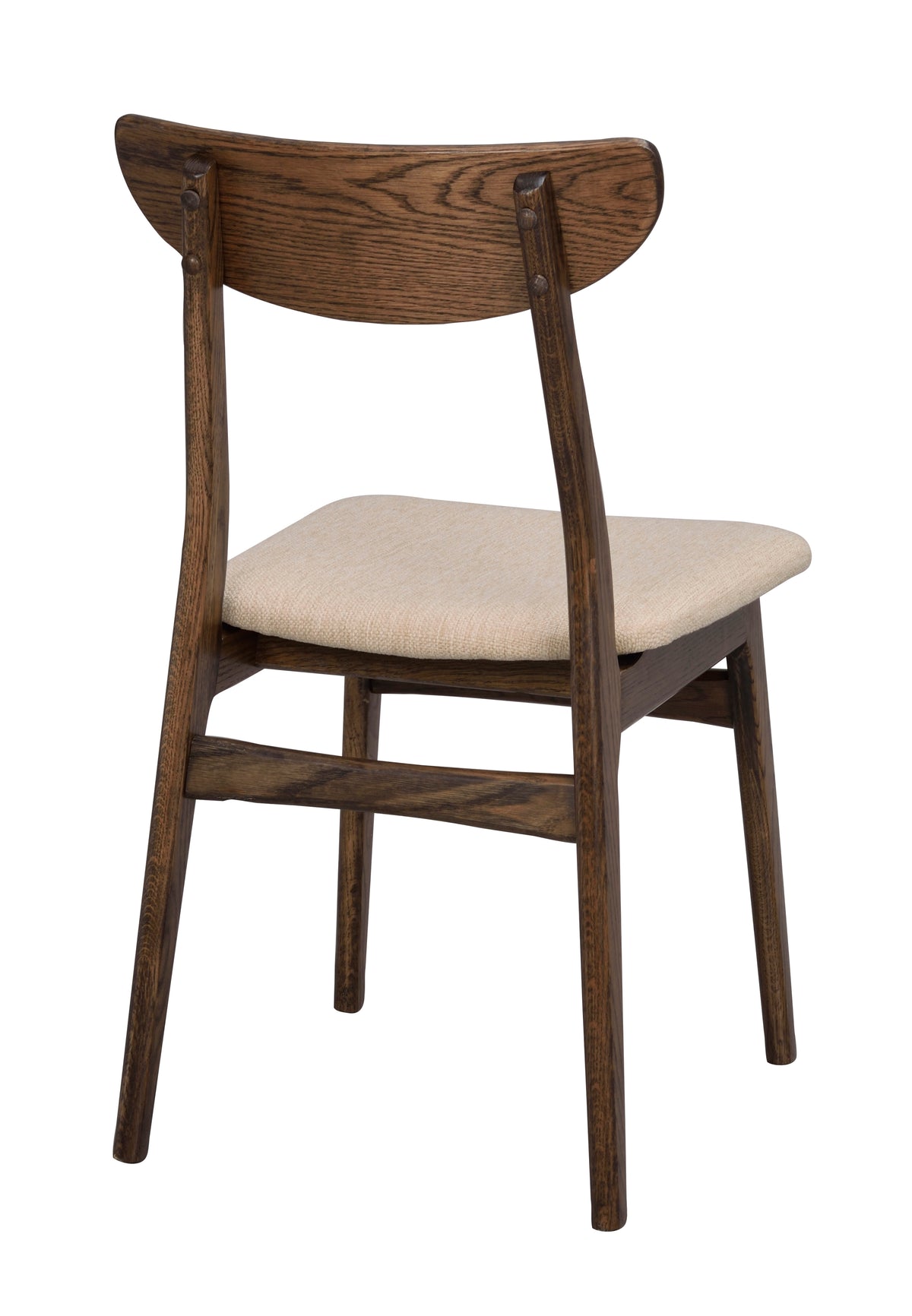 RODHAM Set of 2 Chairs – brown oak/beige – 10