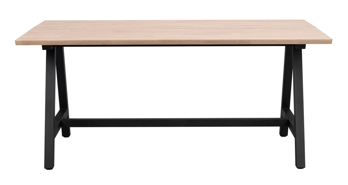 CARRADALE A-Leg Table 170 to 270 CM – Whitewash oak / Standard 170 CM – 1