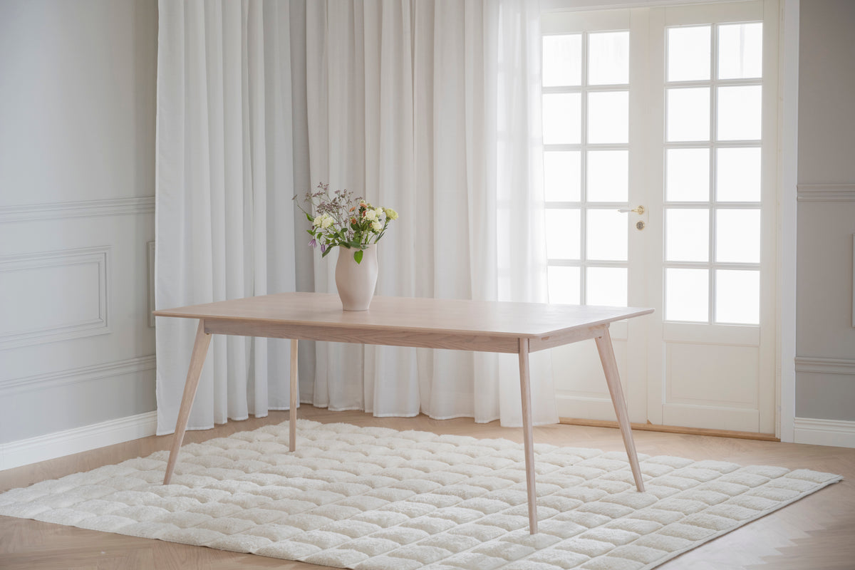 YUMI Extending Table 190/280CM – Standard table – 190 cm / Whitewashed oak – 4