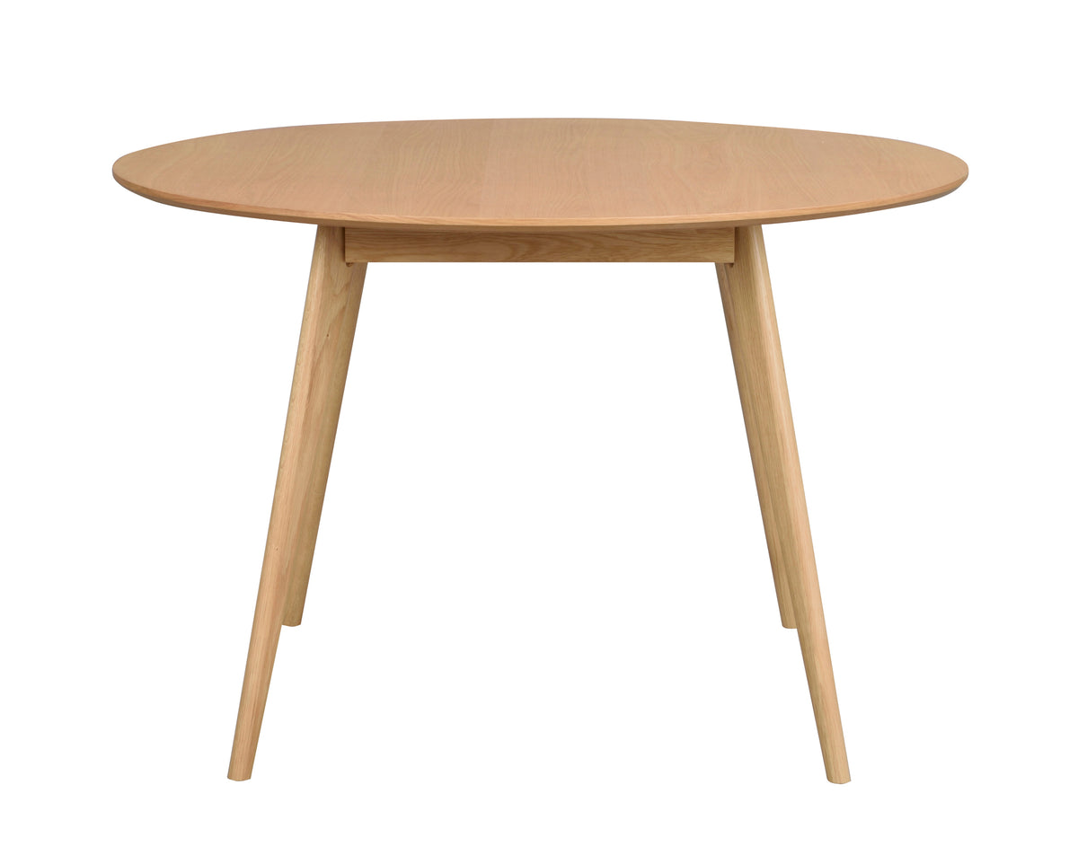 YUMI Round Table 115CM – Oak – 1