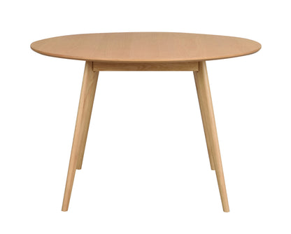 YUMI Round Table 115CM – Oak – 1