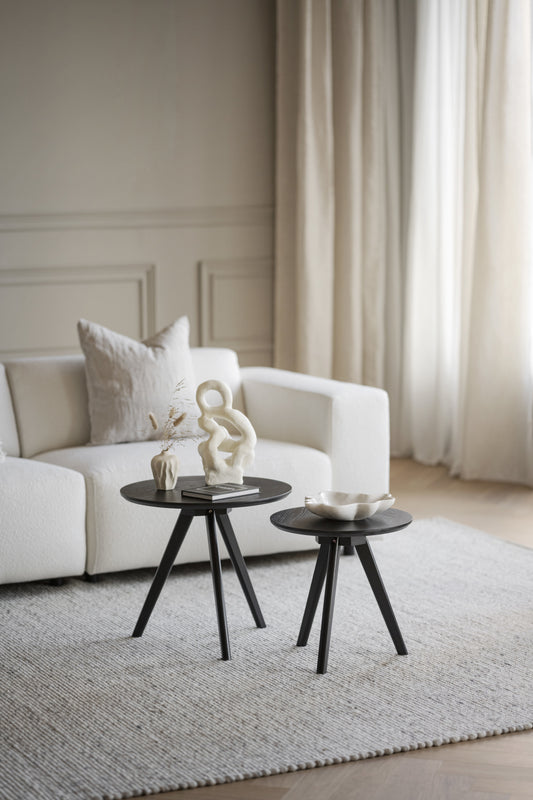 Yumi Nesting Tables – Black – 2