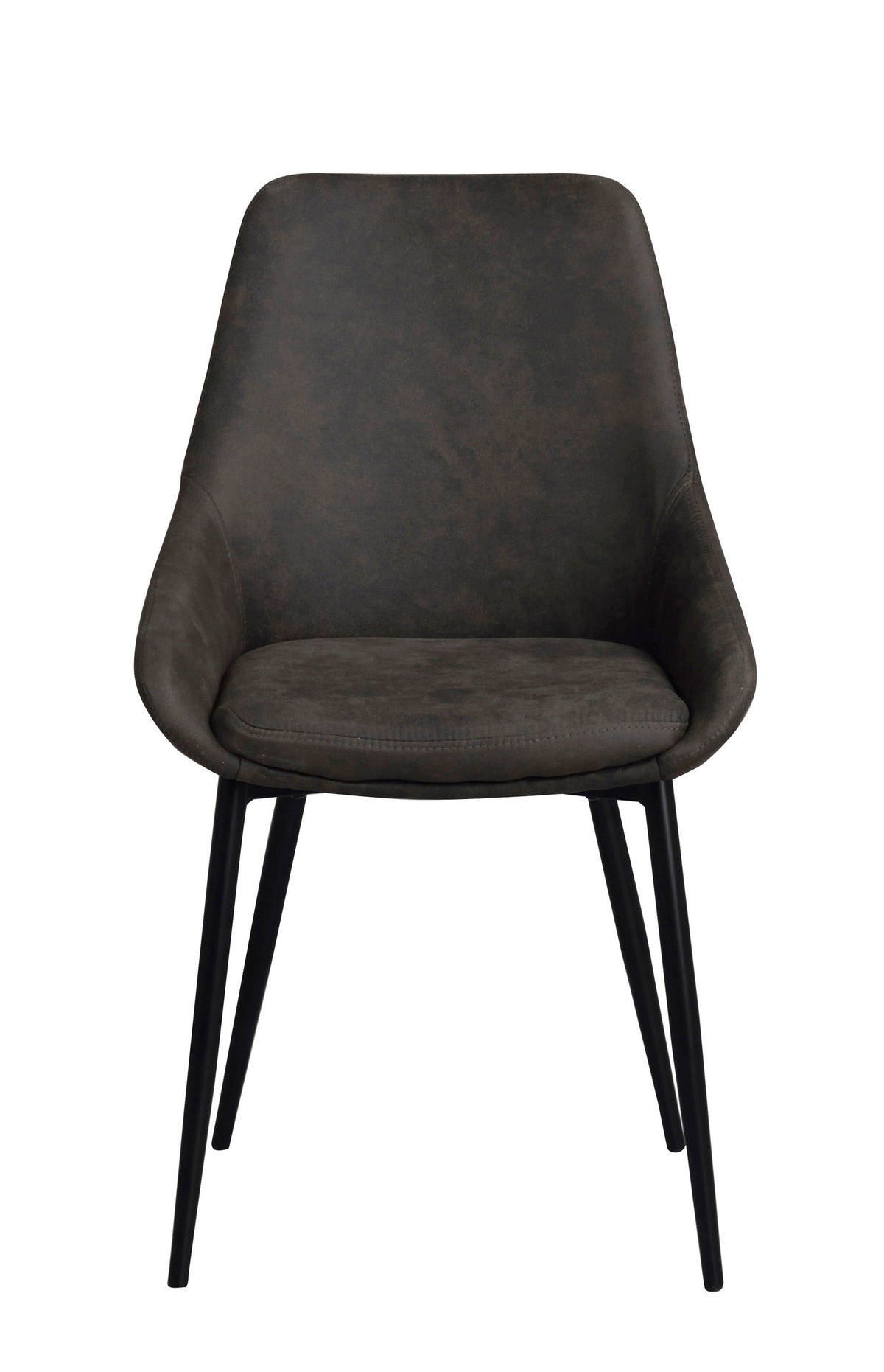 SIERRA Set of 2 Chairs – Dark grey/black – 1