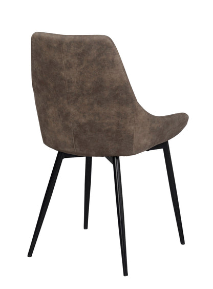 SIERRA Set of 2 Chairs – Beige/black – 6