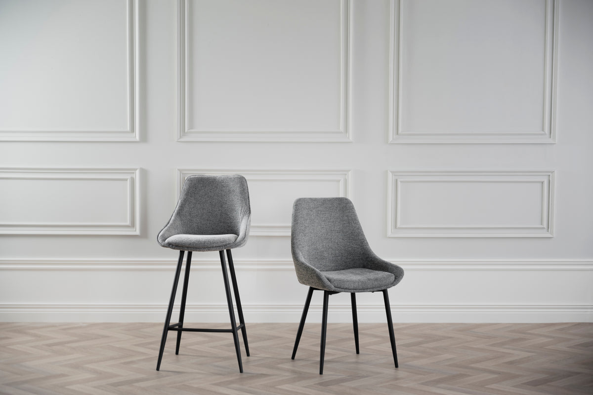 Sierra Bar Chair (2-Pack) – Grey – 4