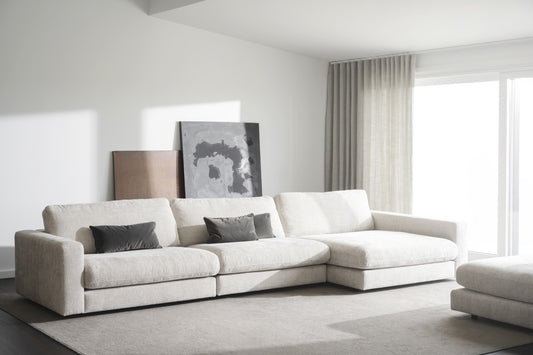 Duncan 1.5-Seater Middle Module – Light Grey – 3