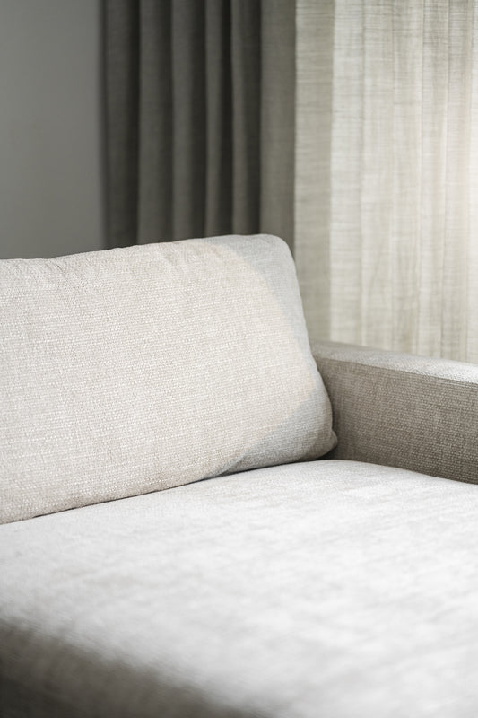 Duncan 1.5-Seater Chaise Longue – Right / Light Grey – 3