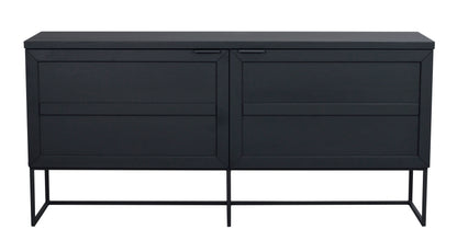 EVERETT Oak Sideboard 160CM – Black Stained Oak – 1