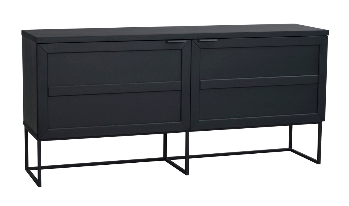 EVERETT Oak Sideboard 160CM – Black Stained Oak – 3