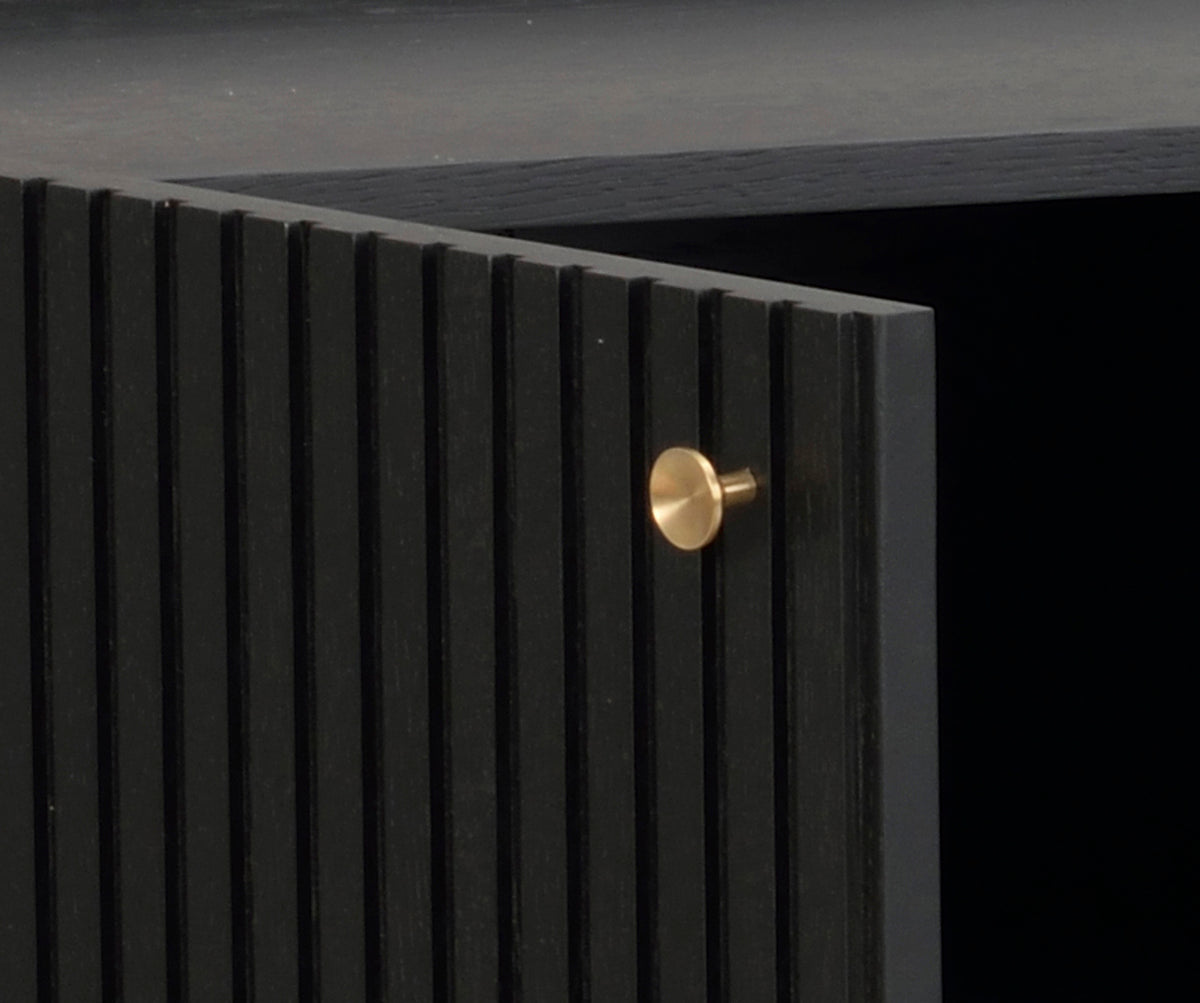 HALIFAX Sideboard 160 CM – Black/Black Legs – 9