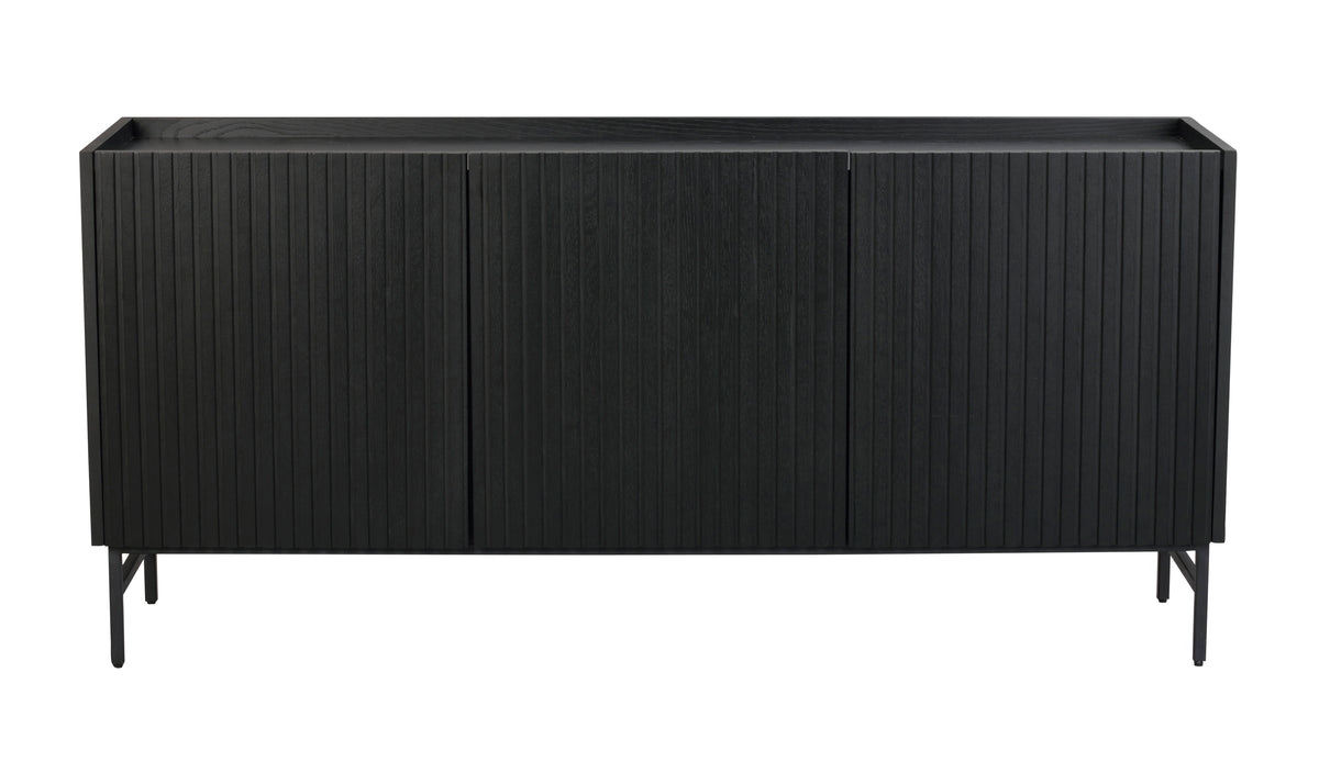 HALIFAX Sideboard 160 CM – Black/Black Legs – 1
