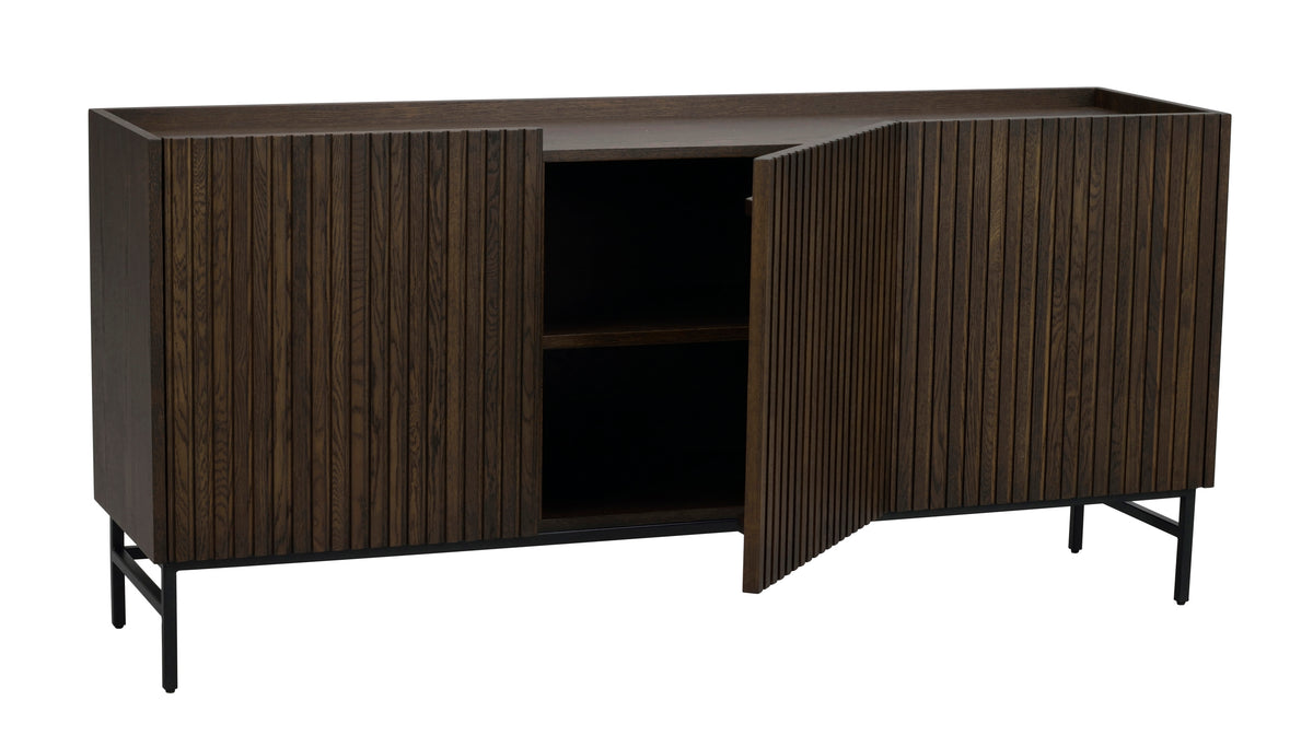 HALIFAX Sideboard 160 CM – Brown/Black Legs – 10