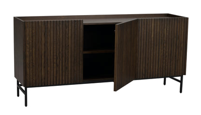 HALIFAX Sideboard 160 CM – Brown/Black Legs – 10