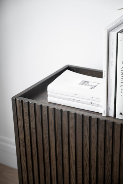 HALIFAX Sideboard 160 CM – Brown/Black Legs – 7