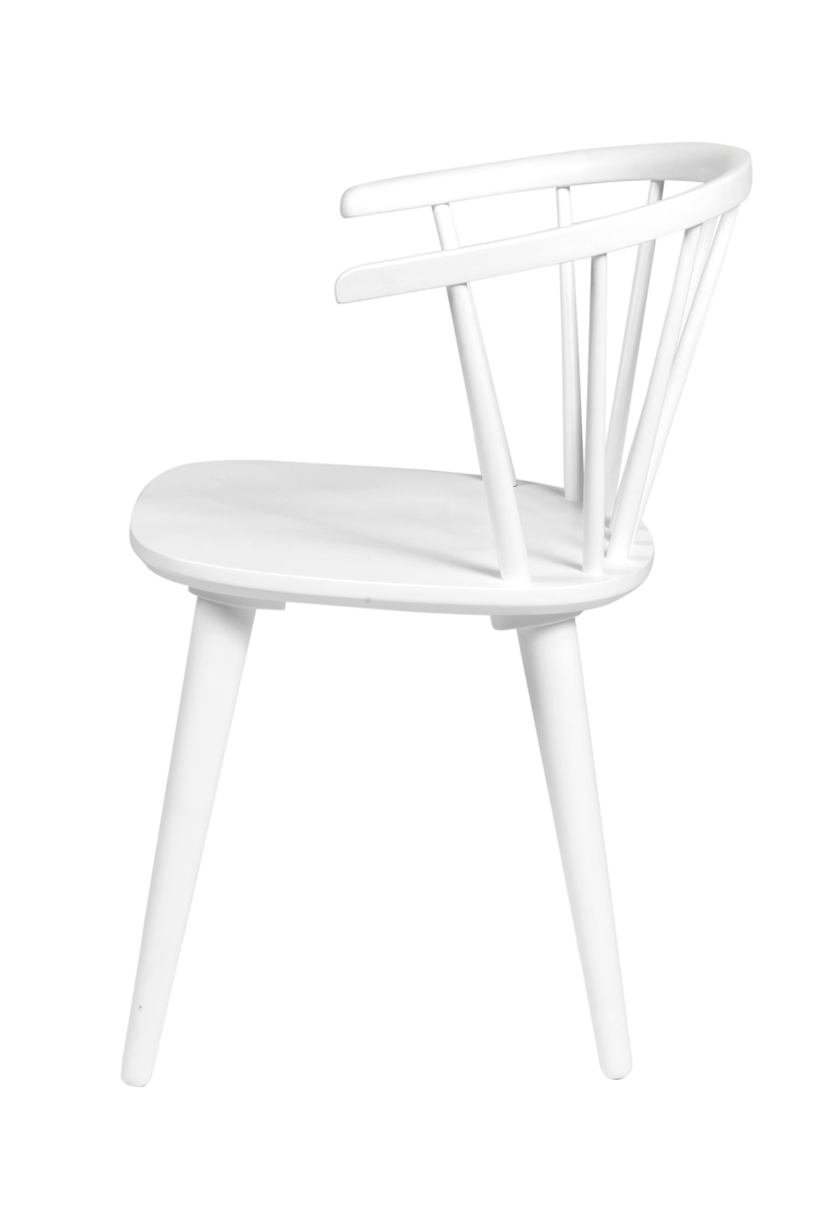 CARMEN Set of 2 Chairs – 2 White Chairs – 9