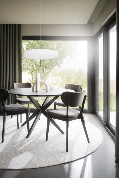 Rowico CALVERTON Round Black Table Ø120 CM