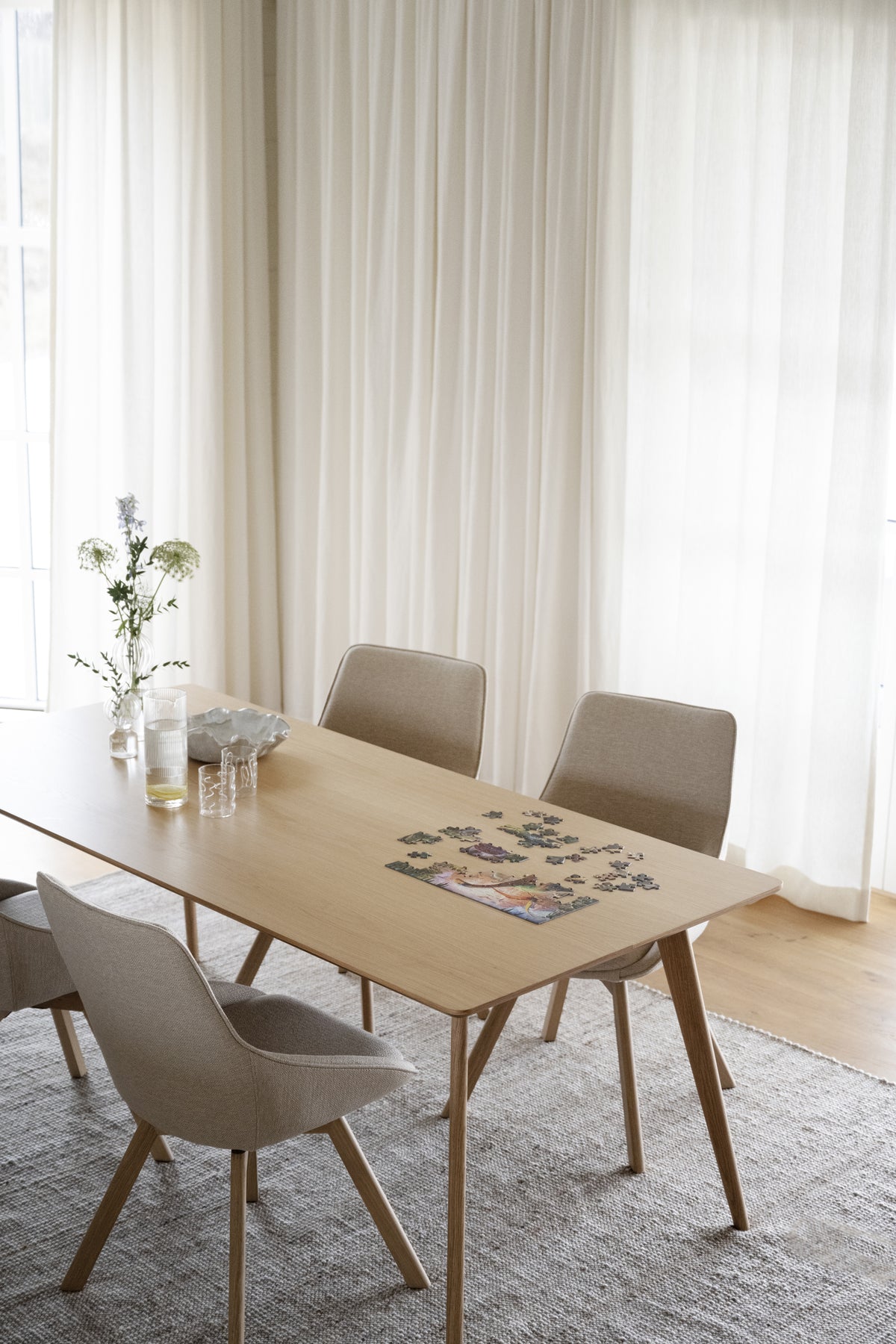 YUMI Extending Table 190/280CM – Standard table – 190 cm / Oak – 3