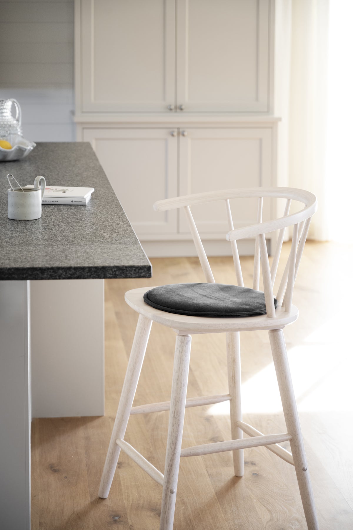 CARMEN Bar Chair Set of 2 – white wash – 5