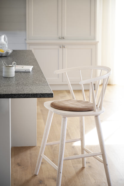 CARMEN Bar Chair Set of 2 – white wash – 6