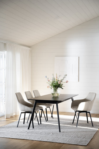 YUMI Extending Table 190/280CM – Standard table – 190 cm / Black – 3