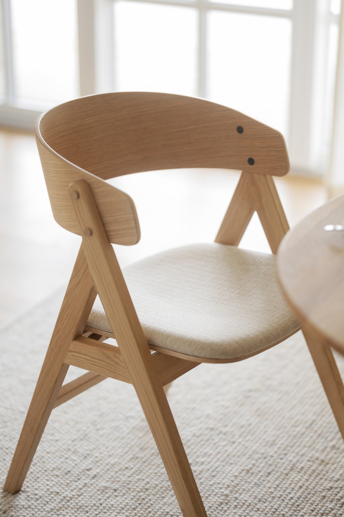 WATERTON Set of Armchairs – Oak / Set of 2 chairs – 4