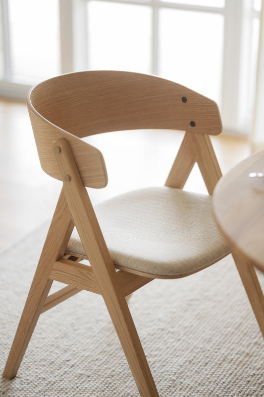 WATERTON Set of Armchairs – Oak / Set of 2 chairs – 4