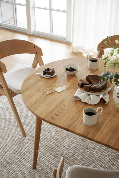 Rowico TYLER Oval Oak Extending Table 170/210/250CM